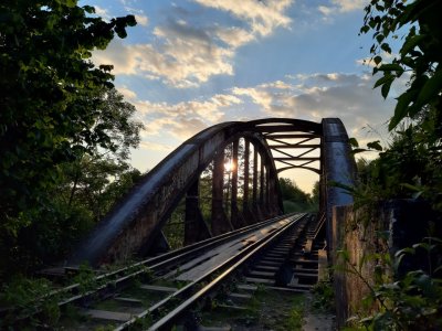 Most Żelazny w Żabnie
