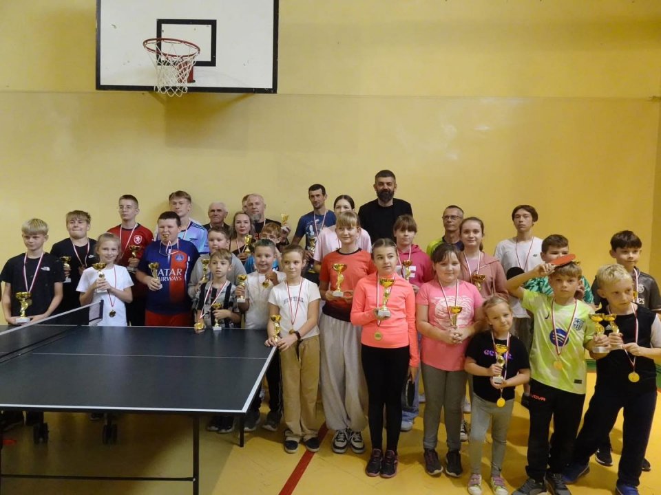 XVI Turniej Tenisa Stołowego w Marcinkowie
